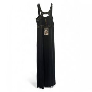 NWT Elegant Black Maxi Dress